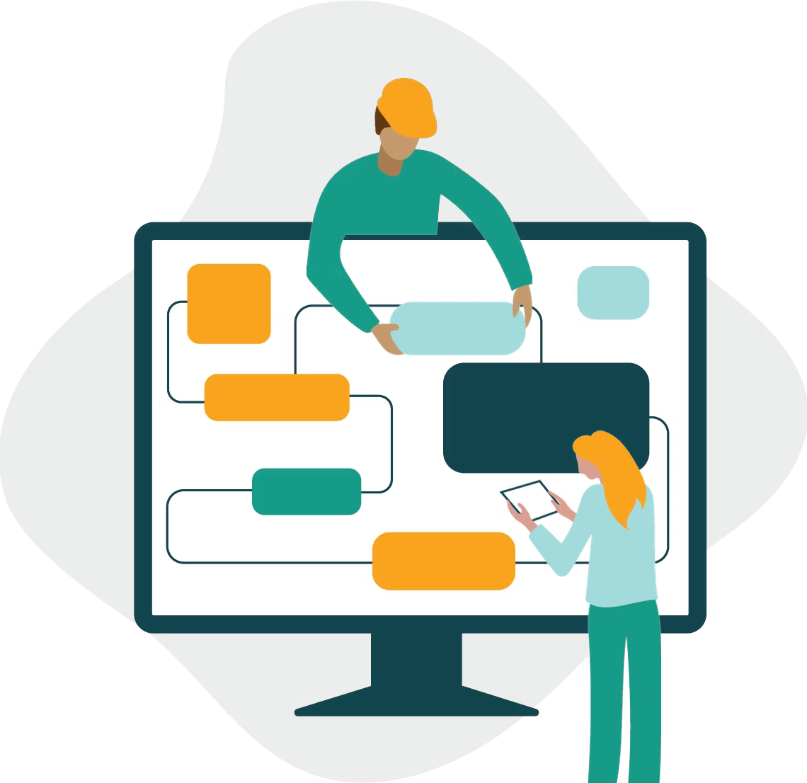 Collaborative app building session